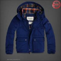 heren abercrombie fitch hooded donsjassen rooster blauw Wholesale Store rlio1780